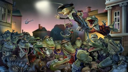 Чебурашка гена и шапокляк