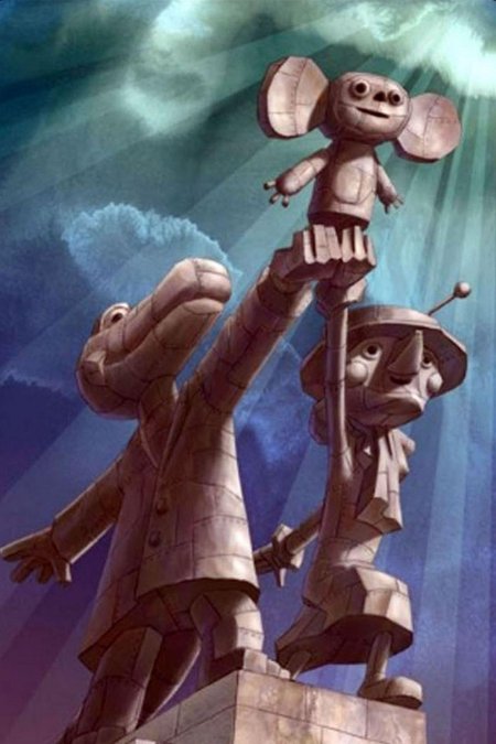 Крокодил гена и чебурашка