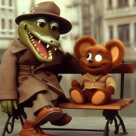 Чебурашка и крокодил гена мультфильм