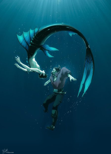 Тритон русал