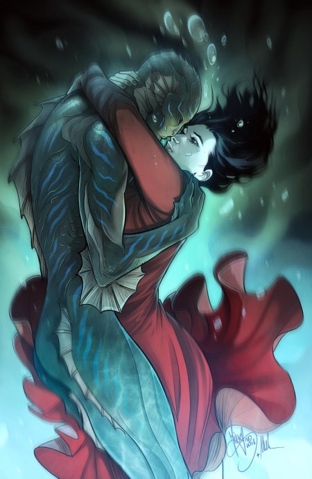 Человек амфибия арт