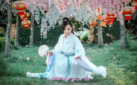 Гейша в ханьфу