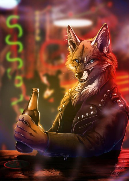 Фурри фокс арт