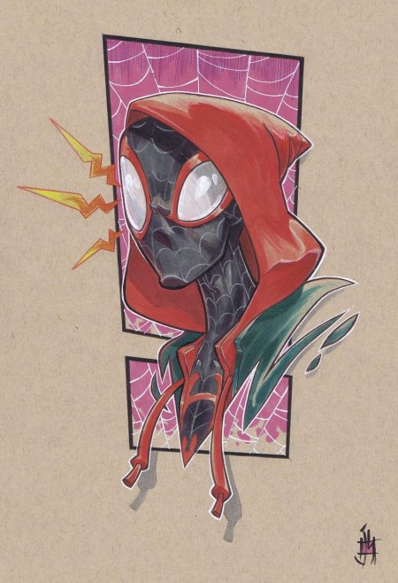 Человек паук майлз моралес