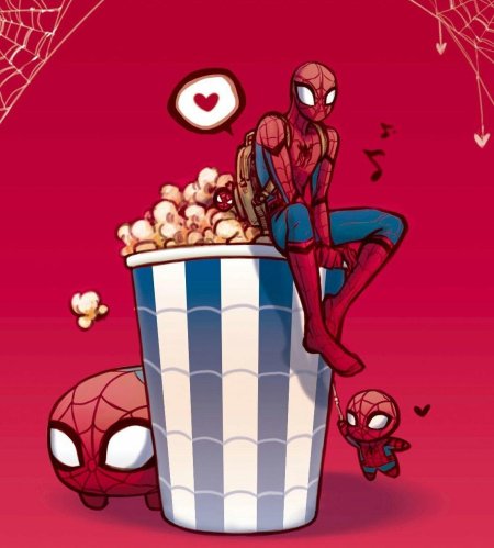Питер паркер человек паук арт