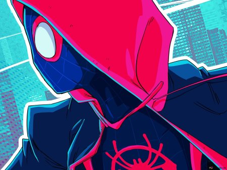 Человек-паук через вселенные моралес