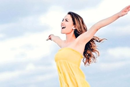 Счастливая женщина