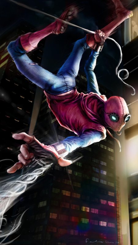 Майлз моралес человек паук