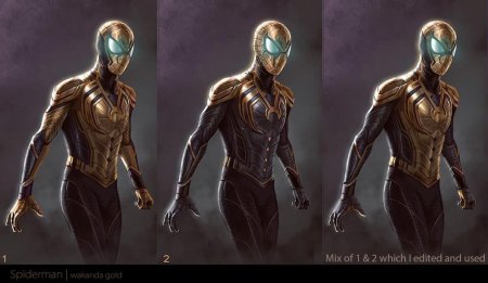 Новый костюм человека паука