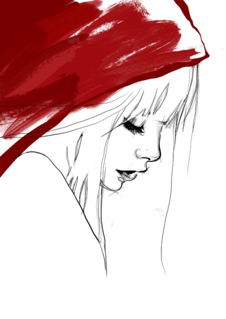 Девушка рисунки