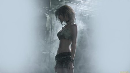 Киберпанк девушка