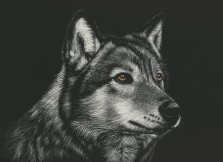 Изображение волка