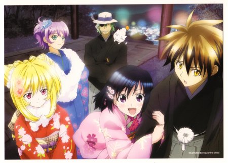 Аниме черный кот трейн и ева