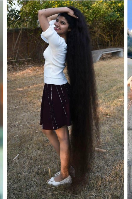 Самые длинные волосы