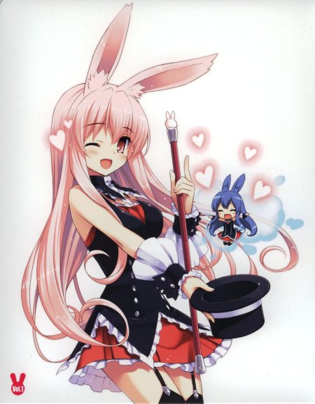 Куро усаги чёрный кролик