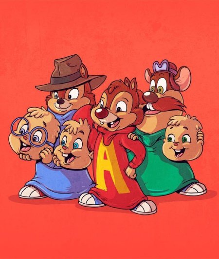 Чип и дейл герои мультика