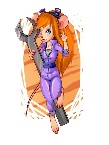 Чип и дейл арт