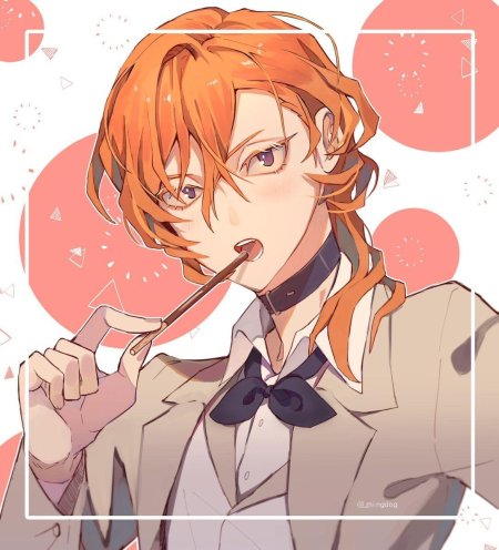 Чуя накахара арт