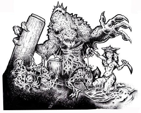 Монстры лавкрафта дагон