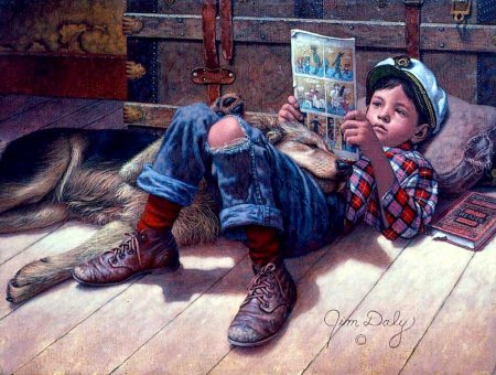 Художник джим дэйли jim daly