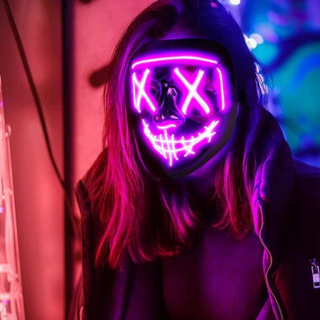 Неон маска судная ночь