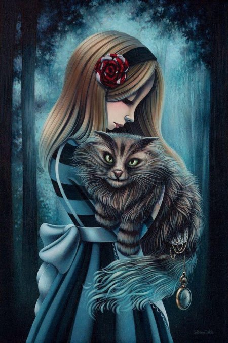 Чеширский кот алиса в стране чудес