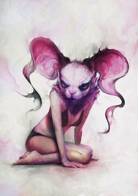 Художник ryohei hase кролик