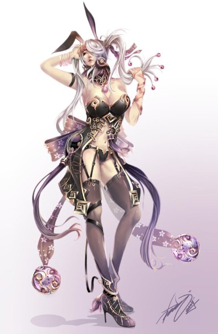 Девушка заяц фэнтези