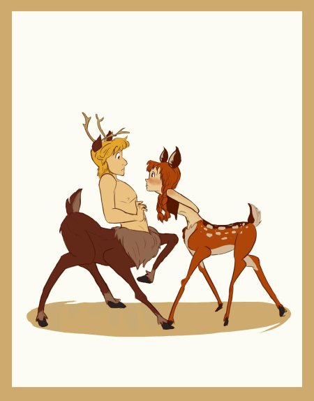 Кентавр олениха