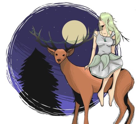 Верхом на олене