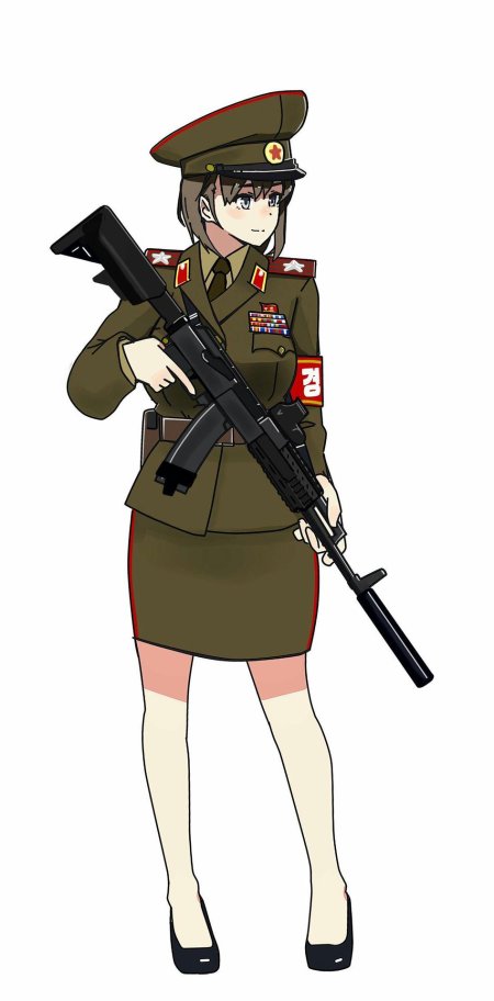 Советская солдатка аниме