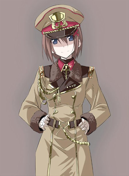 Милитаризованные девицы аниме