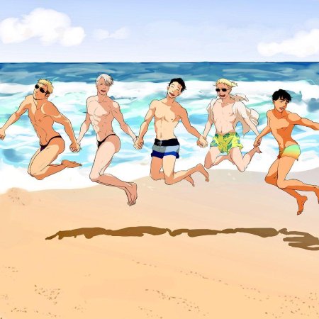 Юри на льду пляж