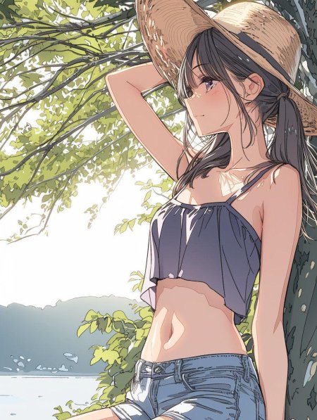 Рисунки девушек аниме