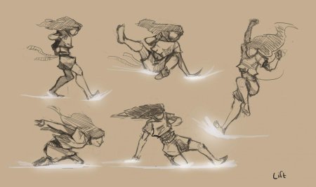 Референс динамичные позы