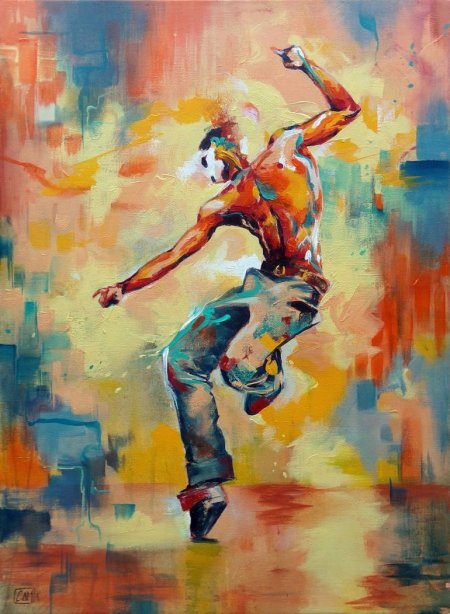 Танец в современной живописи