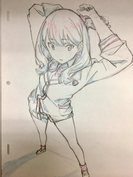 Скетчи аниме персонажей