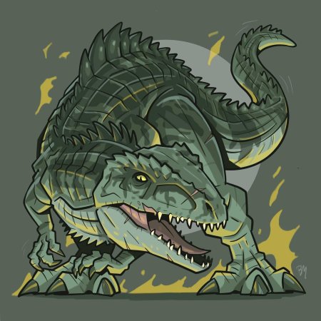 Гиганотозавр из мира юрского периода 3