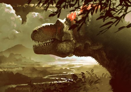 Тиранозавр парк юрского периода