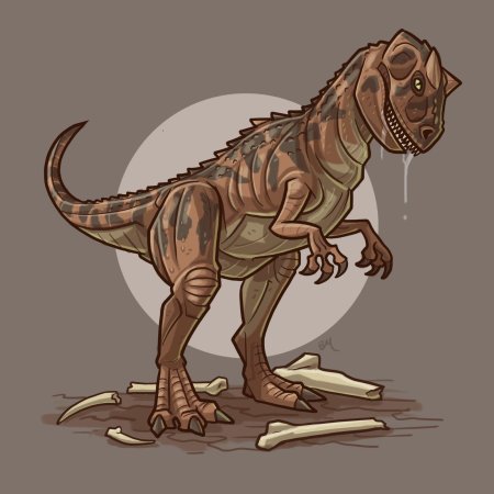 Карнотавр динозавр