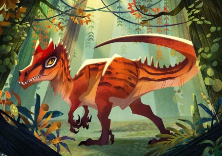 Johan egerkrans динозавры