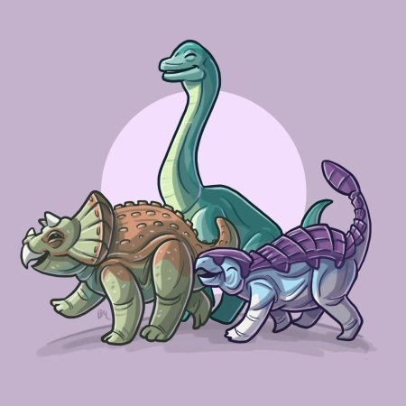 Милые динозаврики парк юрского