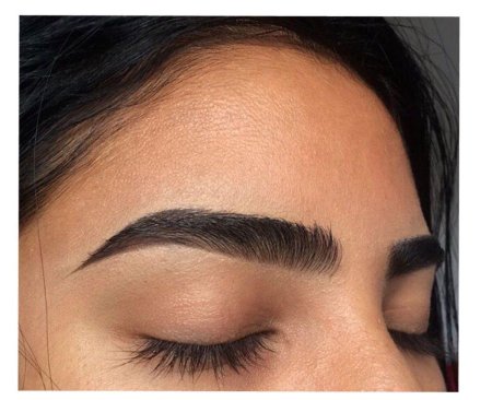 Брови красивые