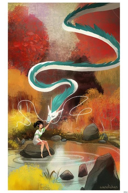 Хаку унесенные призраками