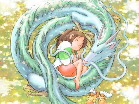 Миядзаки унесенные призраками дракон