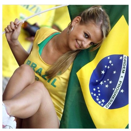 Фанатки сборной бразилии