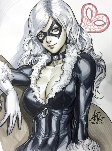 Фелиция харди чёрная кошка