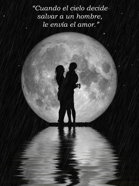 Влюбленные под луной