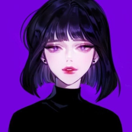 Арт девушка с каре