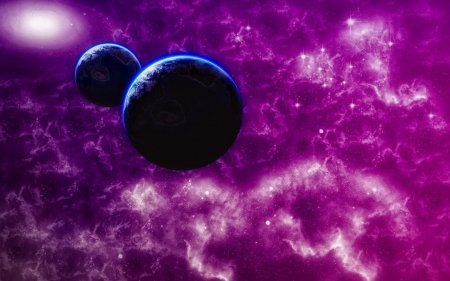 Фиолетовый космос